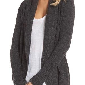 Barefoot Dreams Charcoal CozyChic Lite Cardigan